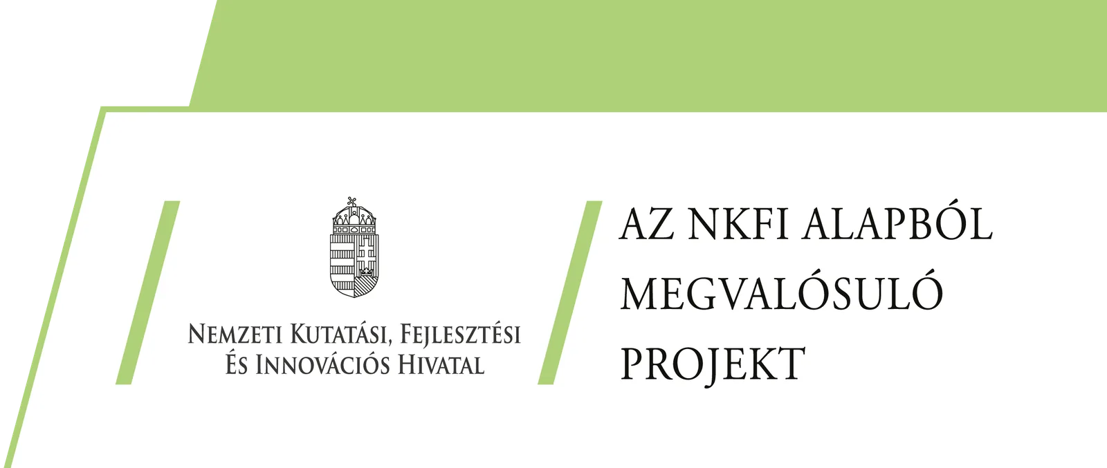 NKFI Alap – a projekt a Nemzeti Kutatási, Fejlesztési és Innovációs Alapból valósul meg